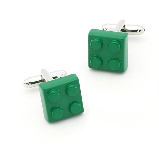 spinki do mankietów SPINKI DO MANKIETÓW koszuli MANKIETU klocki lego