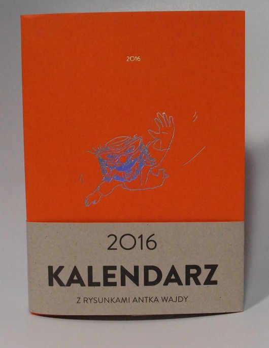 Kalendarz 2016 z rysunkami Antka Wajdy Tajne Komplety