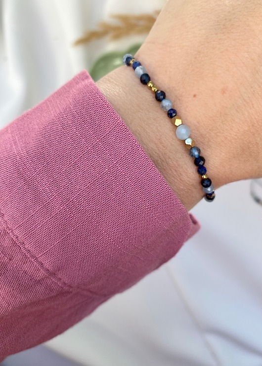 bransoletki z kamieni naturalnych Bransoletka Żywiołu Woda