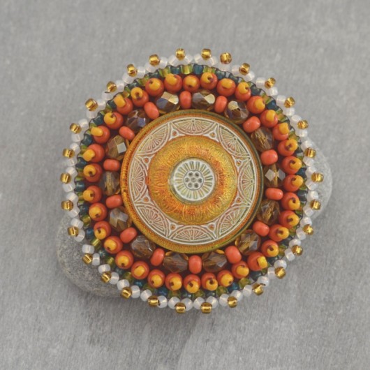 shiny buttons Made by Magda