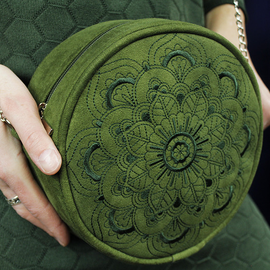 Torebka MANDALA zielona HAPKA