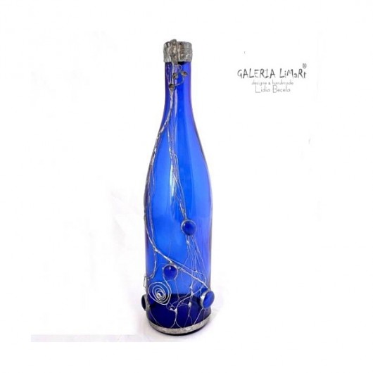 PREZENT. Wazon kobaltowy. Unikat Galeria Limart