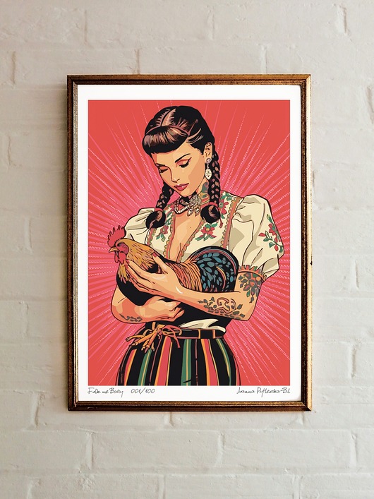 grafiki i ilustracje Folk me Baby 002