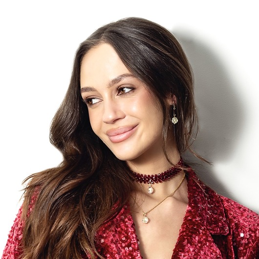 chokery Choker 5-rzędowy Fashion Gloss