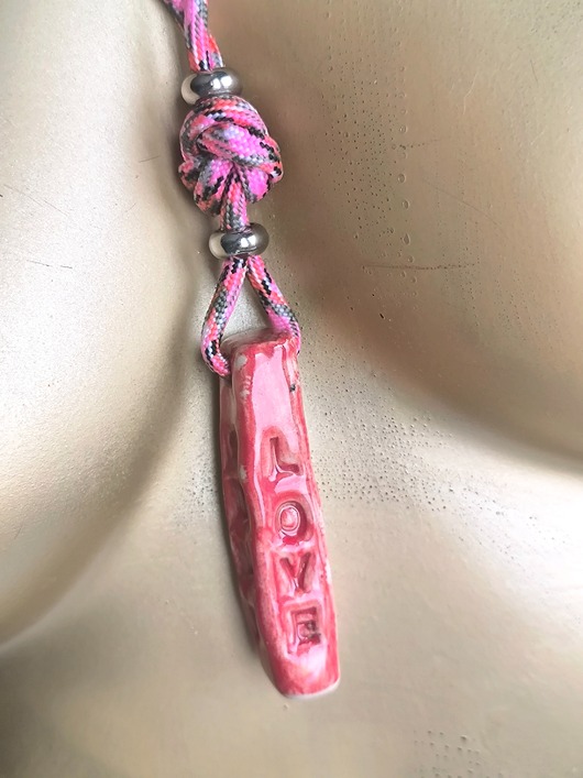 wisiory Naszyjnik SELF z paracordu