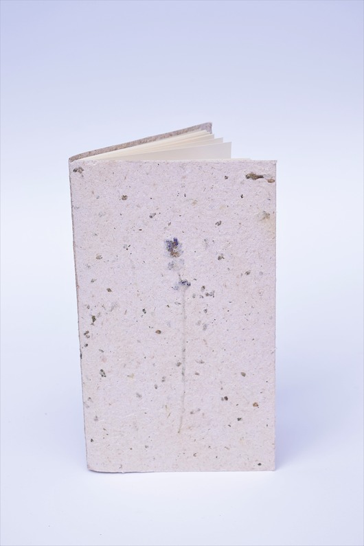 notes lawenda - papier czerpany Czerpane