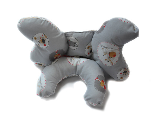 Komplet podróżny Japanese Animals grey Igolo