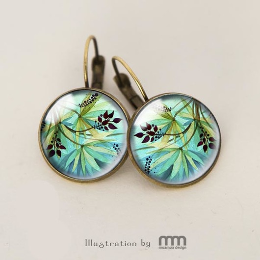 JUNGLE kolczyki muamua design