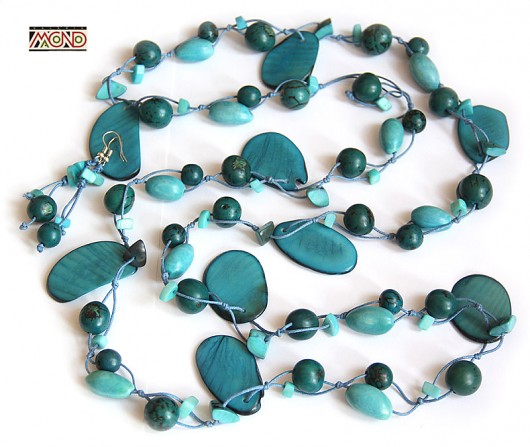 Turkusowy orzech tagua (n259) Galeria Macondo