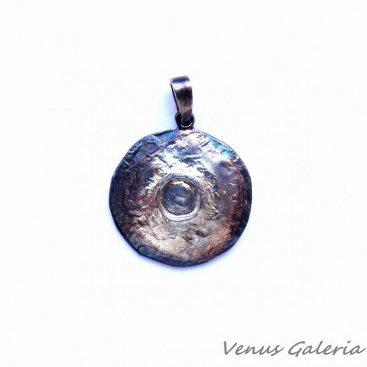 Zawieszka srebrna  - Jowisz mały brązowy VENUS GALERIA