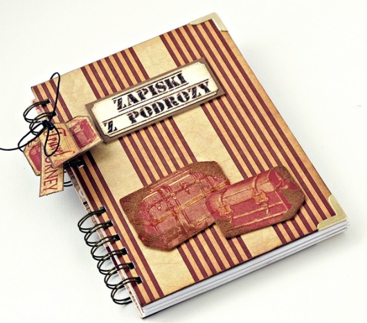 &quot;Zapiski z podróży&quot; - notes, pamiętnik Brises koloruje