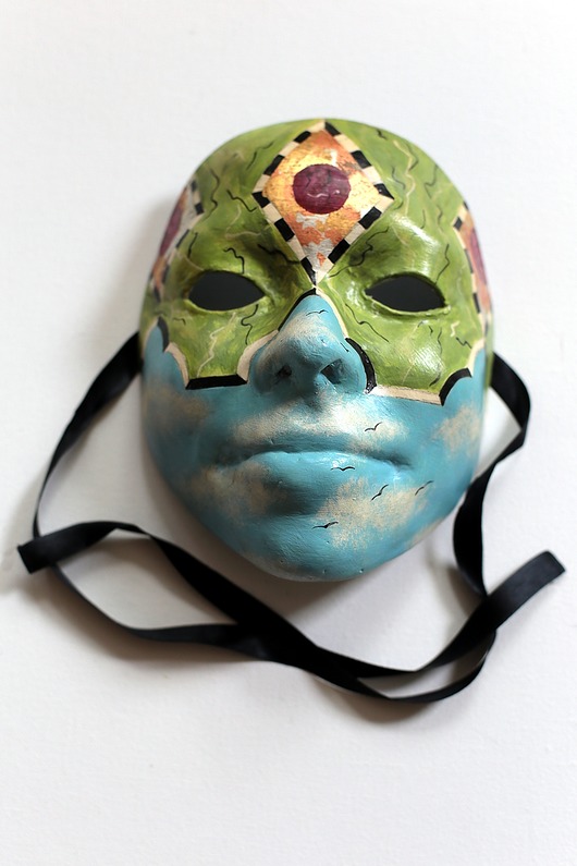 Ozdoby na ścianę Maska wenecka Volto 01