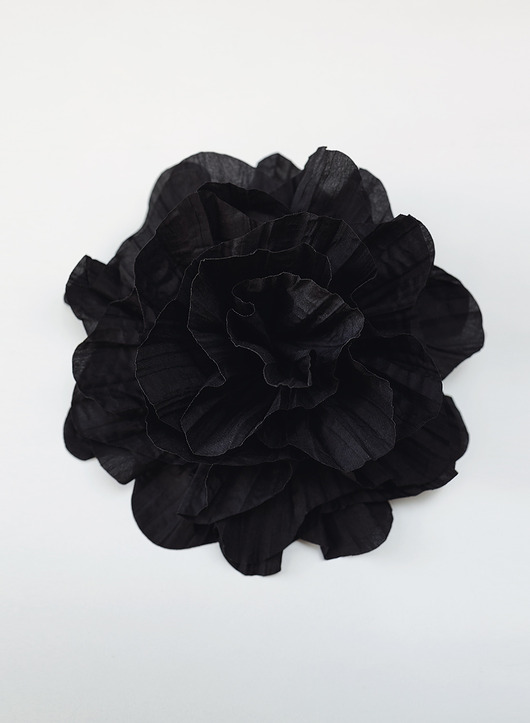 broszki Kwiat black