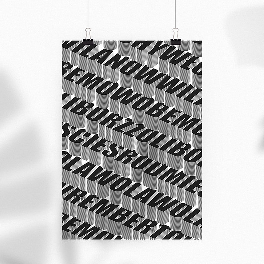 Plakat - Dzielnice Warszawy 1 PADE SPACE