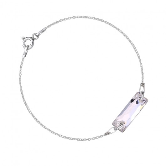 Kryształ swarovski na srebrnym łańcuszku Laoni