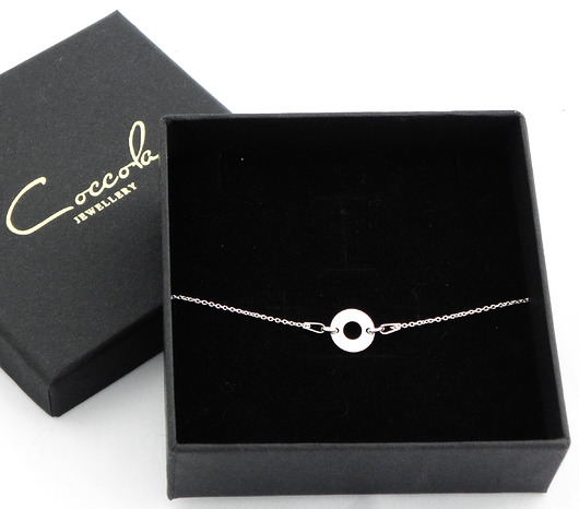 BRANSOLETKA SREBRO 925 Z SYMBOLEM KARMY Coccola JEWELLERY