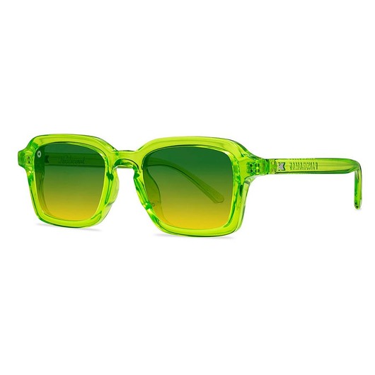 okulary damskie Limonkowe okulary Pucker Up Panoramas
