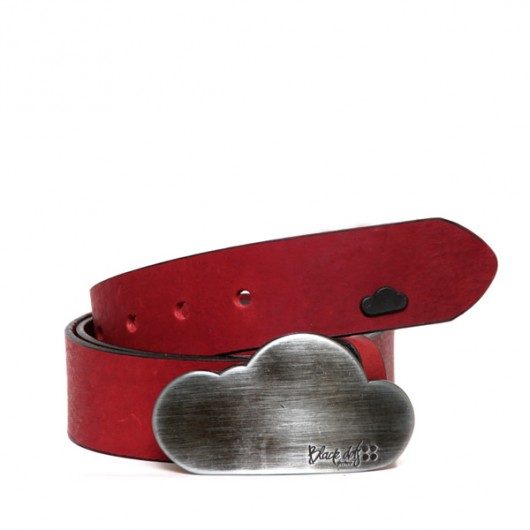 Pasek Black Dots Red Cloud Black Dots