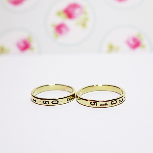 pierścionki - różne Pierścionek z grawerem