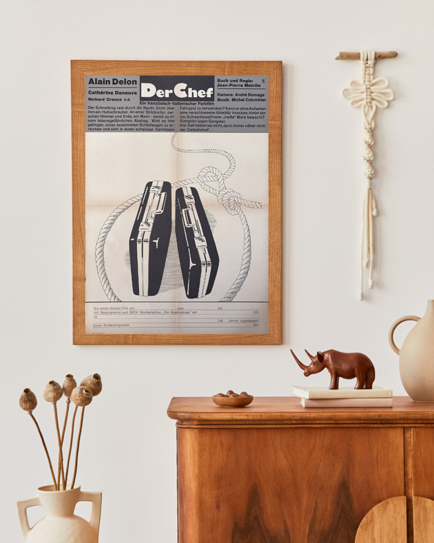 plakaty Oryginalny niemiecki plakat filmowy DER CHEF, 1977 r
