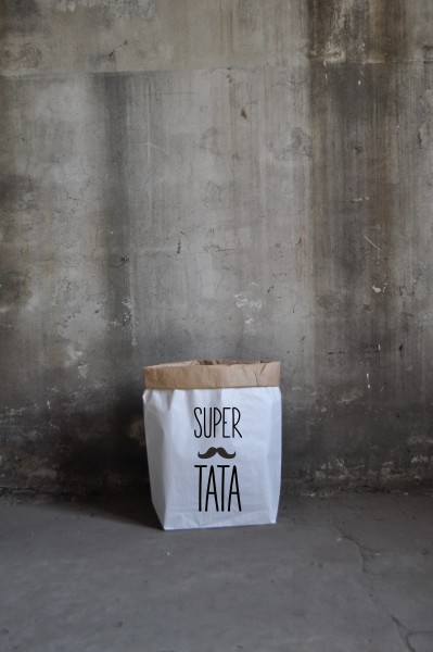 Worek papierowy Super Tata MIA home