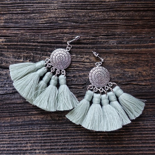 Boho Love -kolczyki z chwostami Mró Soutache
