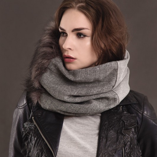 Tuba Komin Fake Fur Strap CADOaccessories
