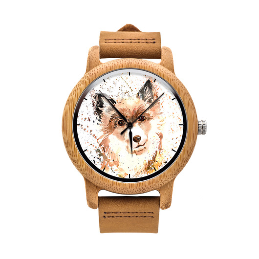 zegarki unisex Drewniany zegarek PIES