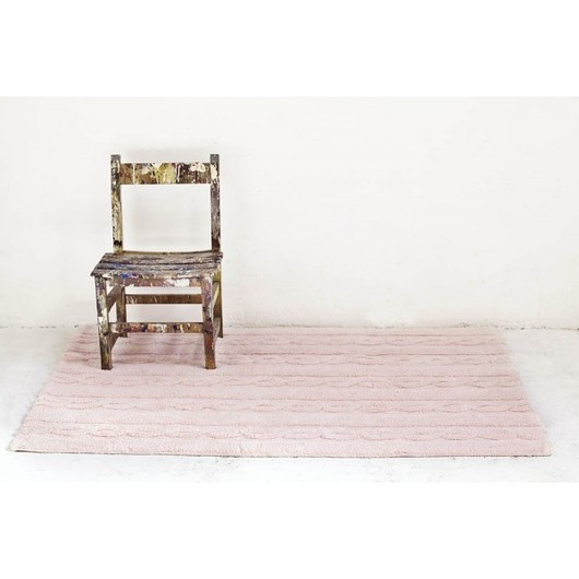 dywany Dywan Bawełniany Trenzas Soft Pink 80x120 cm Lorena Canals