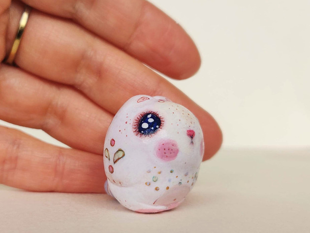 figurki i rzeźby Miniaturowa Figurka Kota