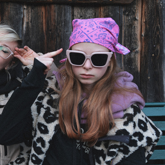 apaszki Różowa Bandanka