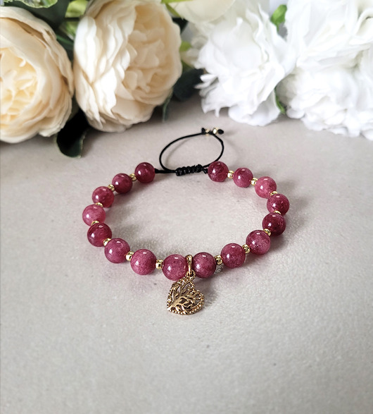 bransoletki z kamieni naturalnych USPOKOJENIE i radość z sercem