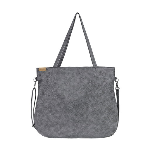 Pacco bag torebka grafitowa tekstura vegan hairoo