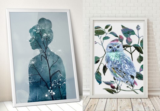 2 grafiki | 50x70 cm i A4 Anita Tomala
