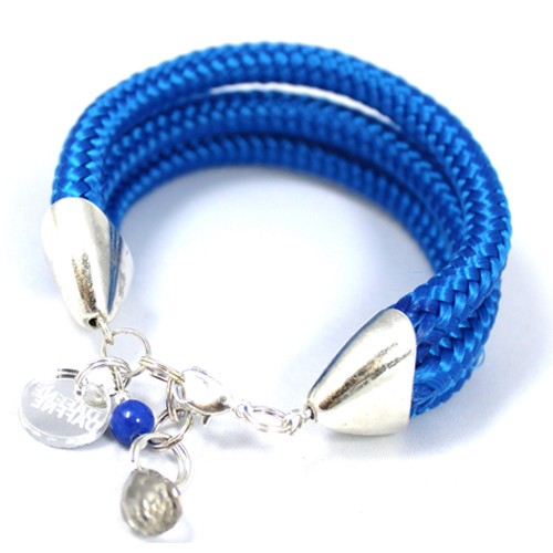 Bransoletka Blue Ropes by Daffne LOVINA PRINTS