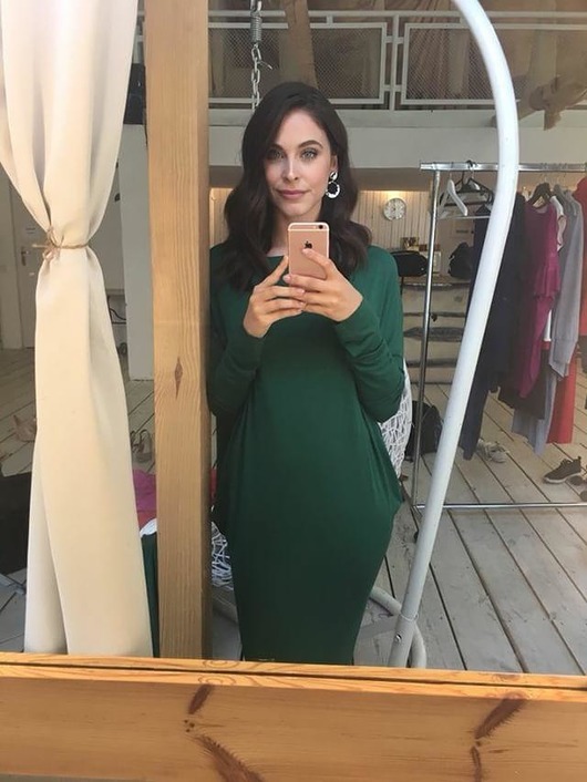 Sukienka PREZESKA butelkowa zieleń studio eReR