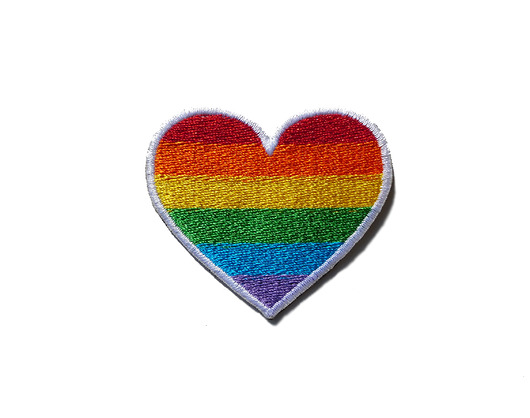 Naszywka Rainbow Heart HafnaHaft