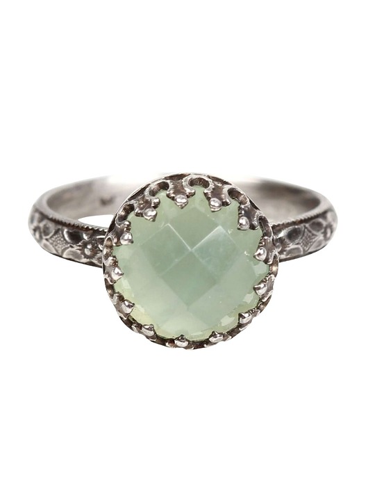 pierścionki srebrne Srebrny oksydowany pierścionek Princess z kwarcem różowym w stylu Vintage