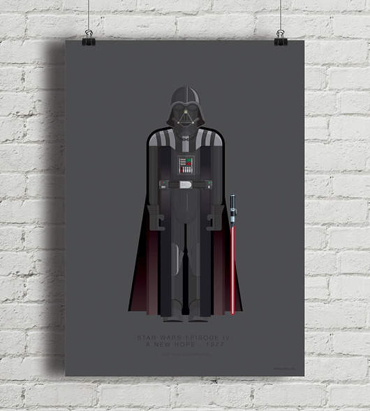 plakaty Plakat Star Wars - Darth Vader