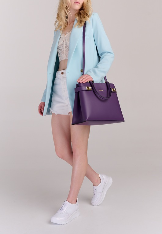 torby na ramię Torba skórzana Shopper (6750)