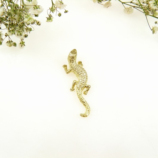 Salamandra złota - zawieszka srebrna VENUS GALERIA
