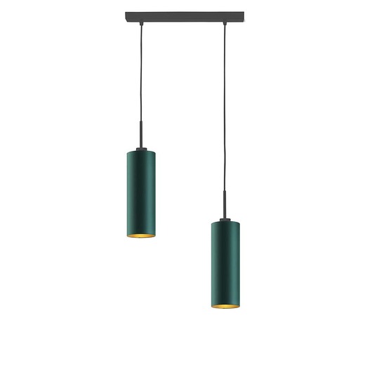 Lampa wisząca do kuchni tuba MADERA GOLD LYSNE