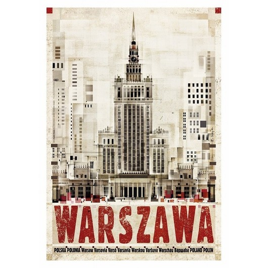 kartki okolicznościowe - wydruki Kartka pocztowa - Warszawa PKiN