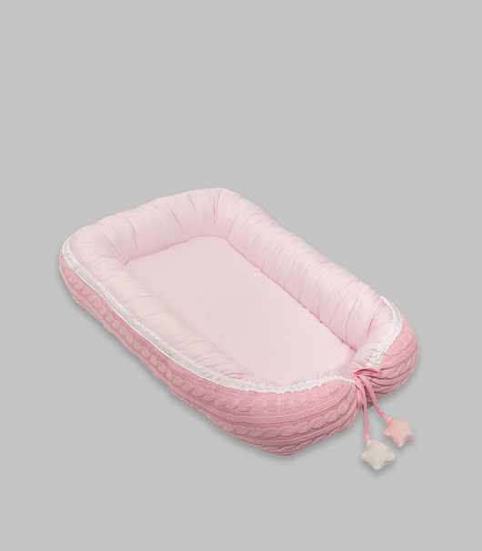 Malmo Pink –  dwustronny Kokon dla noworodka Muzpony