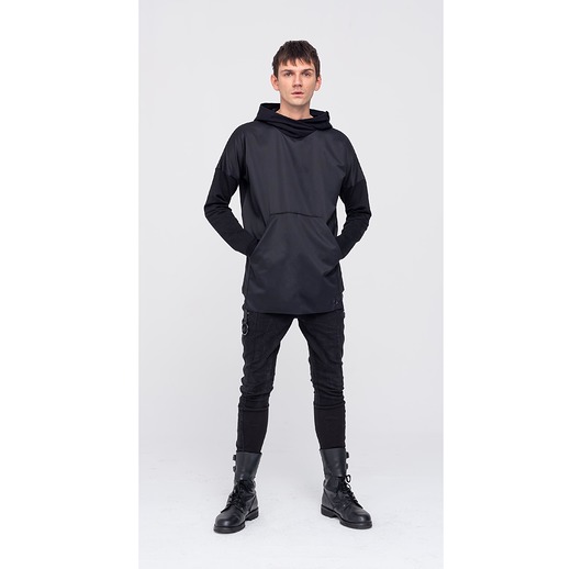 bluzy męskie Bluza Oficjalny Stan Czarny