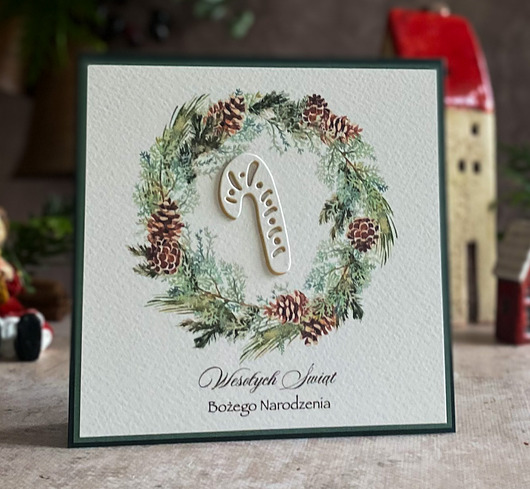 kartki świąteczne Personalizowana kartka na Boże Narodzenie, BN 10