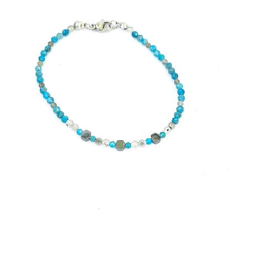 bransoletki z kamieni naturalnych Bransoletka Błękitna Harmonia