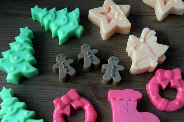 Boże Narodzenie - inne 10 x Mydełka świąteczne