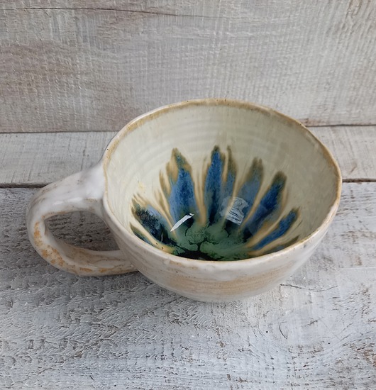 Kubek ceramiczny kamionkowy duży ceramiKaMDeka