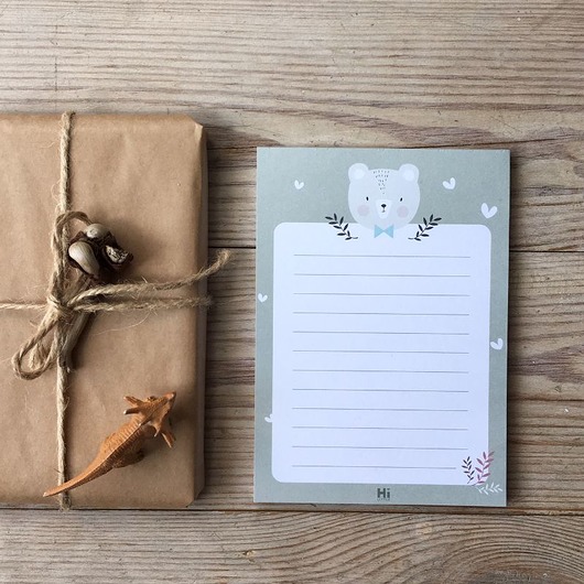 Notes bez okładki A6 MIŚ HI LITTLE